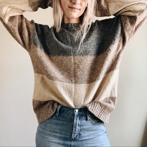 neutral sweater